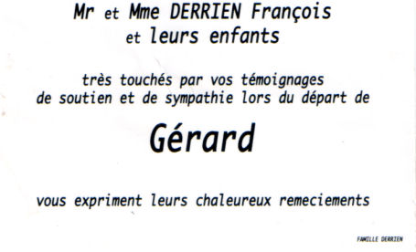 Gerard DERRIEN